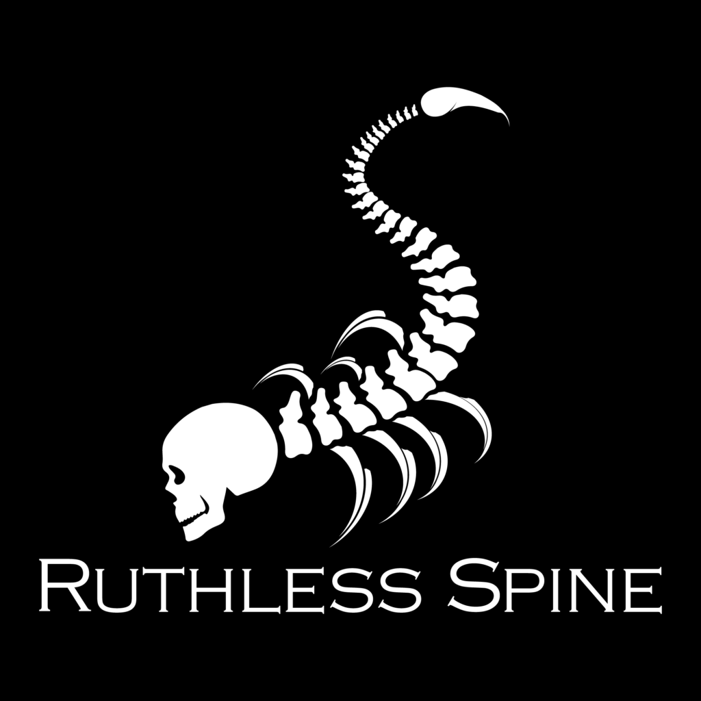 Ruthless Spine Logo
