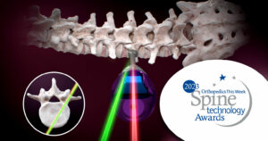 RJB won a Spine Technology Award - Orthopedics this week 2023